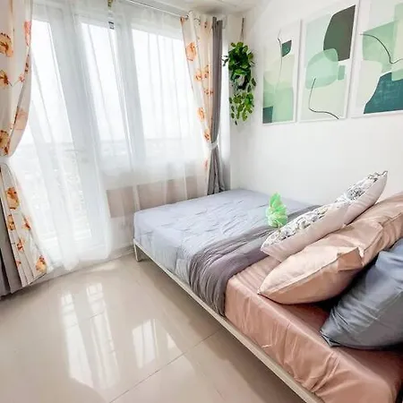 Fresh And Cool 1Br Place At Grass Tower2-16Th Floor
